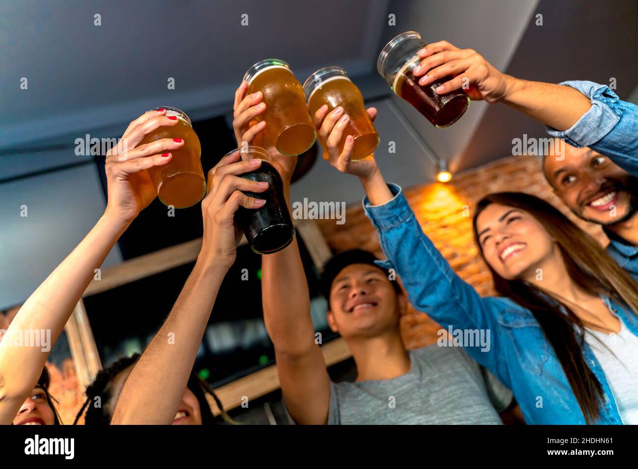 beer, bar, friends, toast, beers, bars, friend, toasts Stock Photo