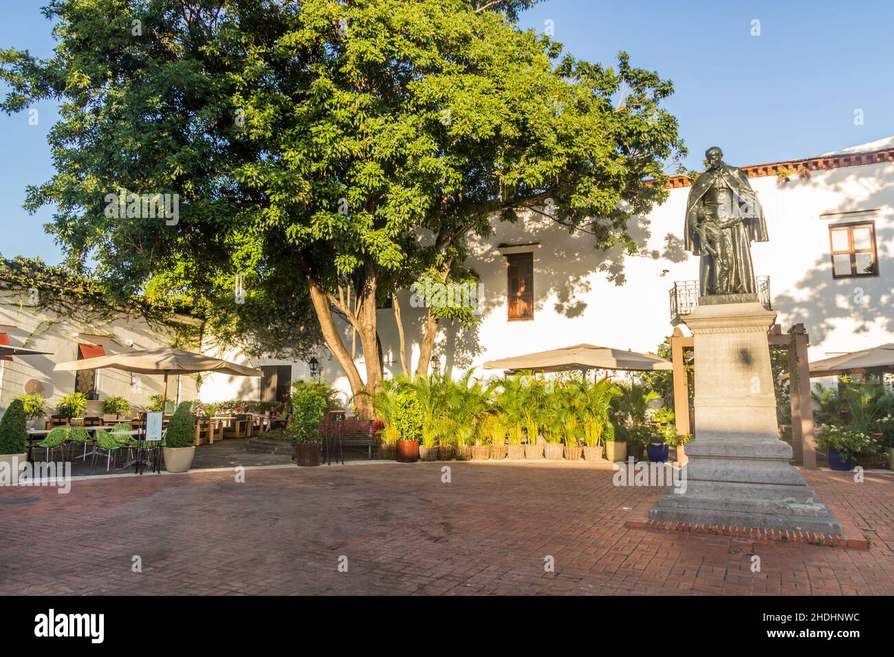 SANTO DOMINGO, DOMINICAN REPUBLIC NOVEMBER 24, 2018 View of Padre