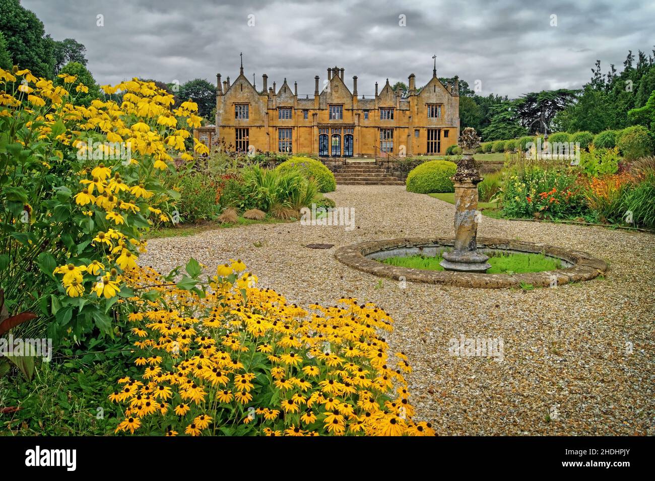 UK, Somerset, Ilminster, Dillington House and Grounds Stock Photo