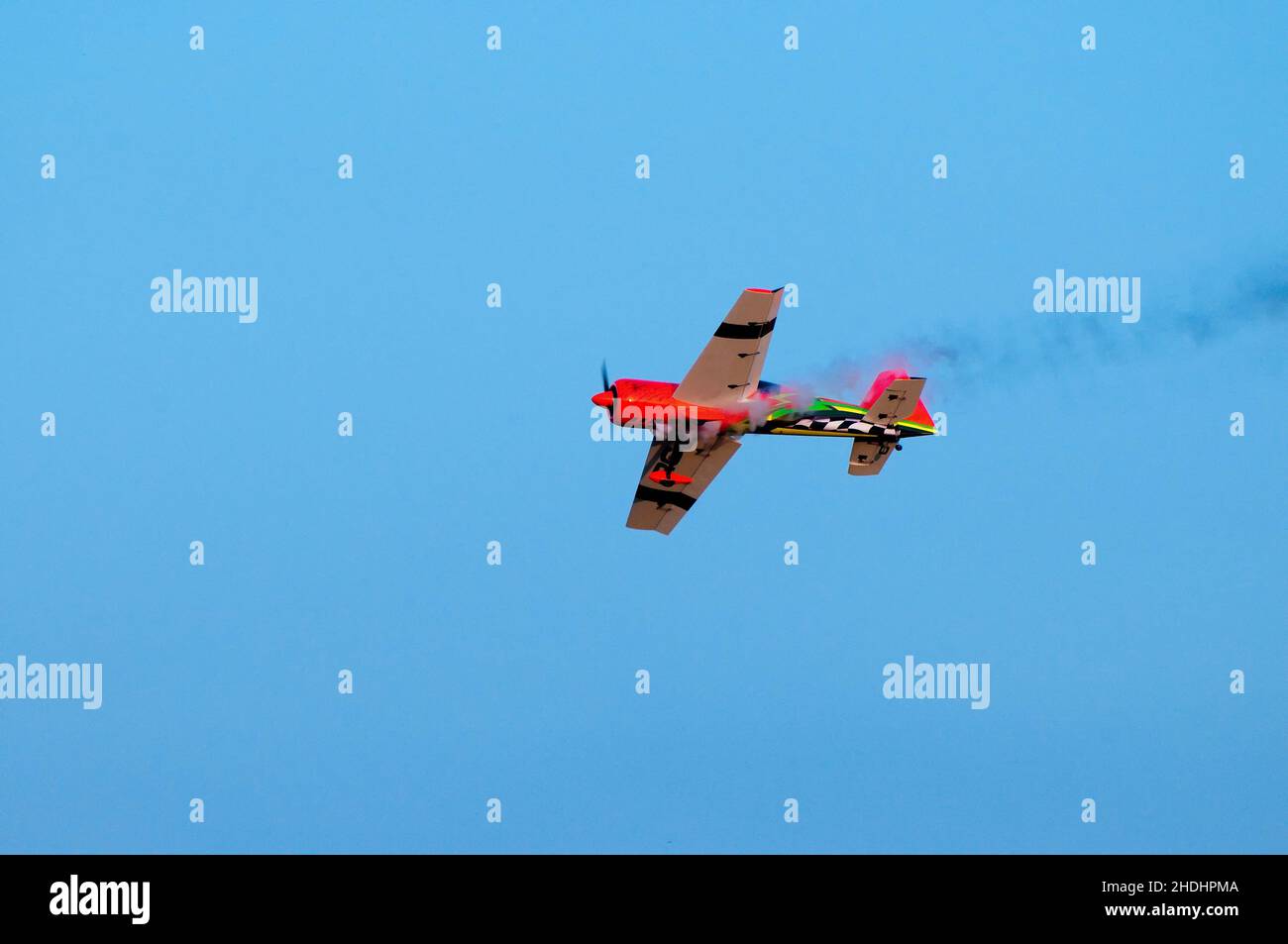 propeller machine, flight manoeuvre, propeller machines Stock Photo Alamy