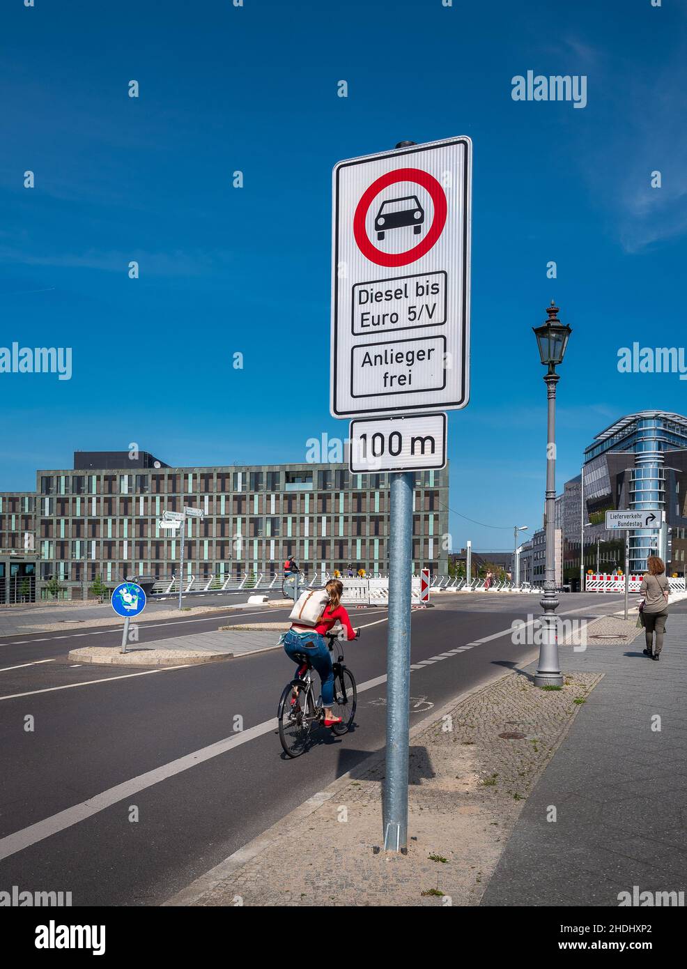 berlin, city centre, environmental zone, city centres Stock Photo Alamy