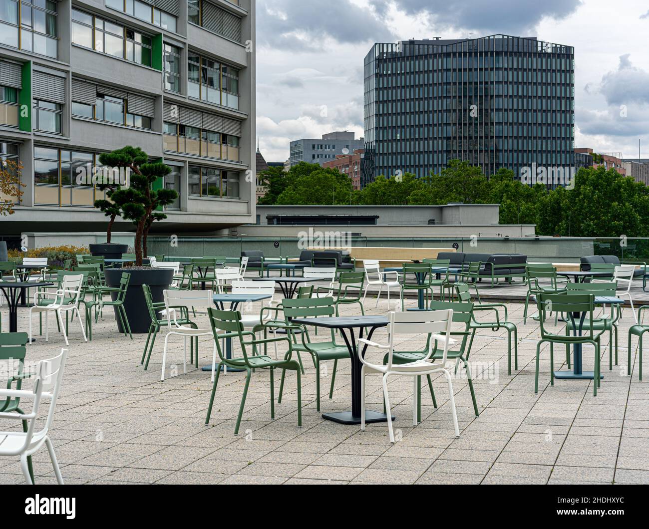 seating, rooftop, Bikini House, rooftops Stock Photo - Alamy