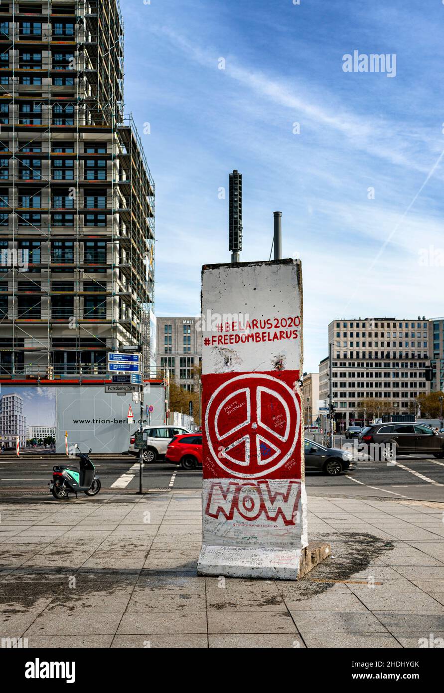 freedom, berlin wall, belarus, freedoms Stock Photo - Alamy