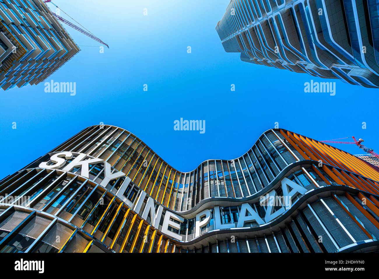 shopping mall, skyline plaza, shopping center, shopping malls Stock