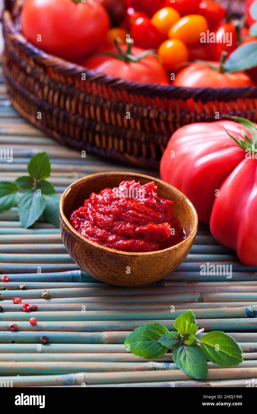 tomatoes, tomato paste, tomato, tomato pastes Stock Photo Alamy