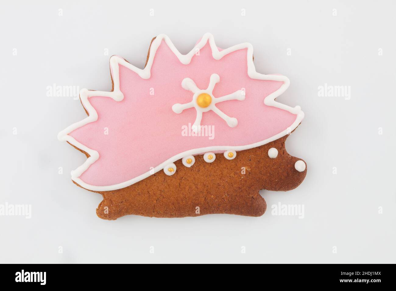 christmas cookies, hedgehog, christmas biscuit, hedgehogs Stock Photo