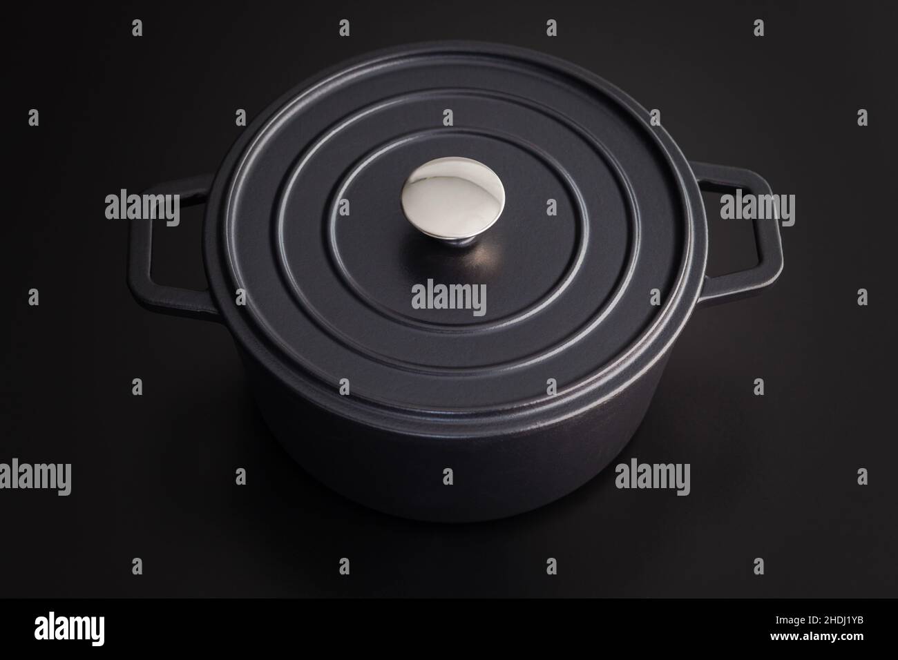 cast iron, saucepan, cast irons, saucepans Stock Photo