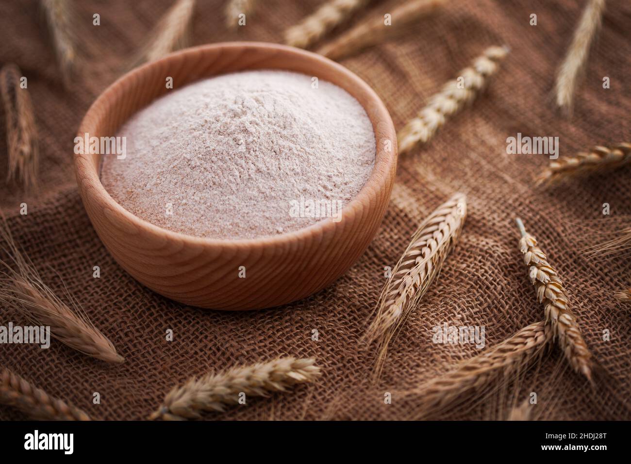 Wheat Flour Wheat Flours Stock Photo Alamy