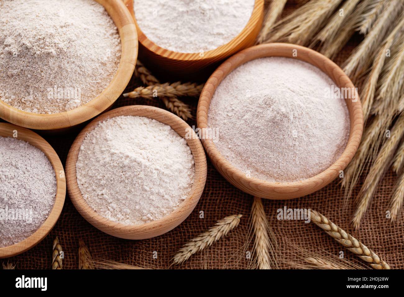flour, variety, cereal, flours, varieties, cereals Stock Photo Alamy