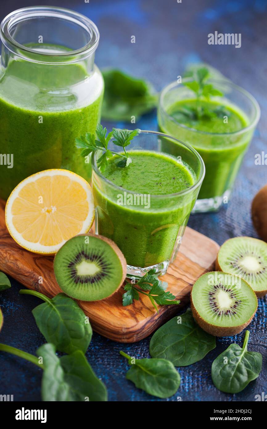 smoothie, cold pressed, green smoothie, smoothies, cold presseds Stock Photo