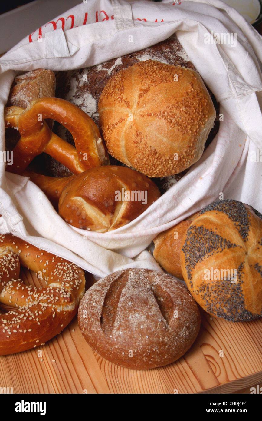 bun, pretzel, buns, pretzels Stock Photo Alamy