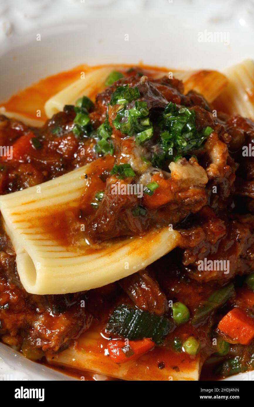 What Ragout ragout, paccheri, ragouts Stock Photo - Alamy