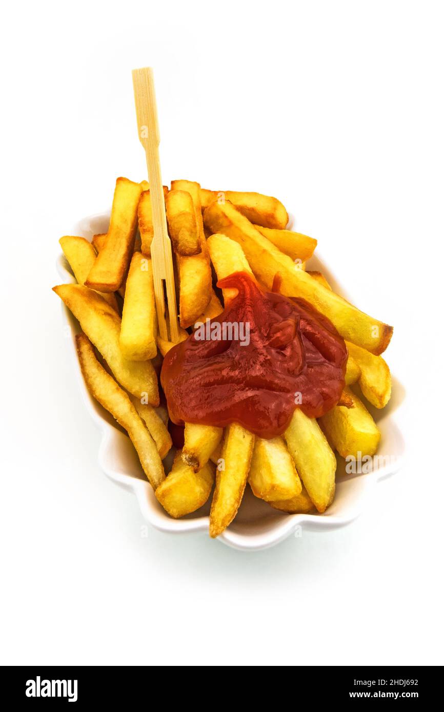 french fries, pommes Stock Photo