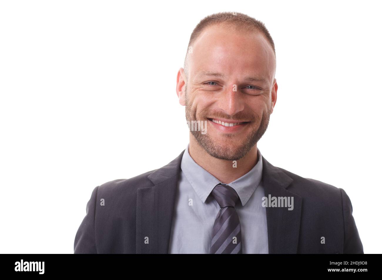 Head shot smiling white suit hi-res stock photography and images - Alamy