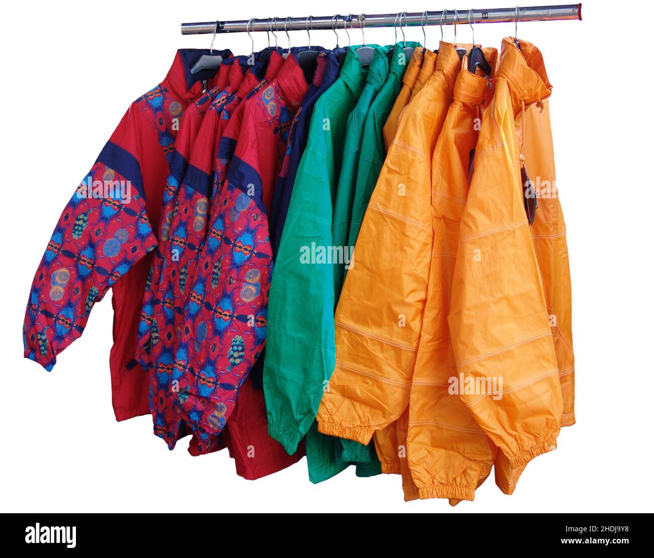 rain jacket, rain jackets Stock Photo