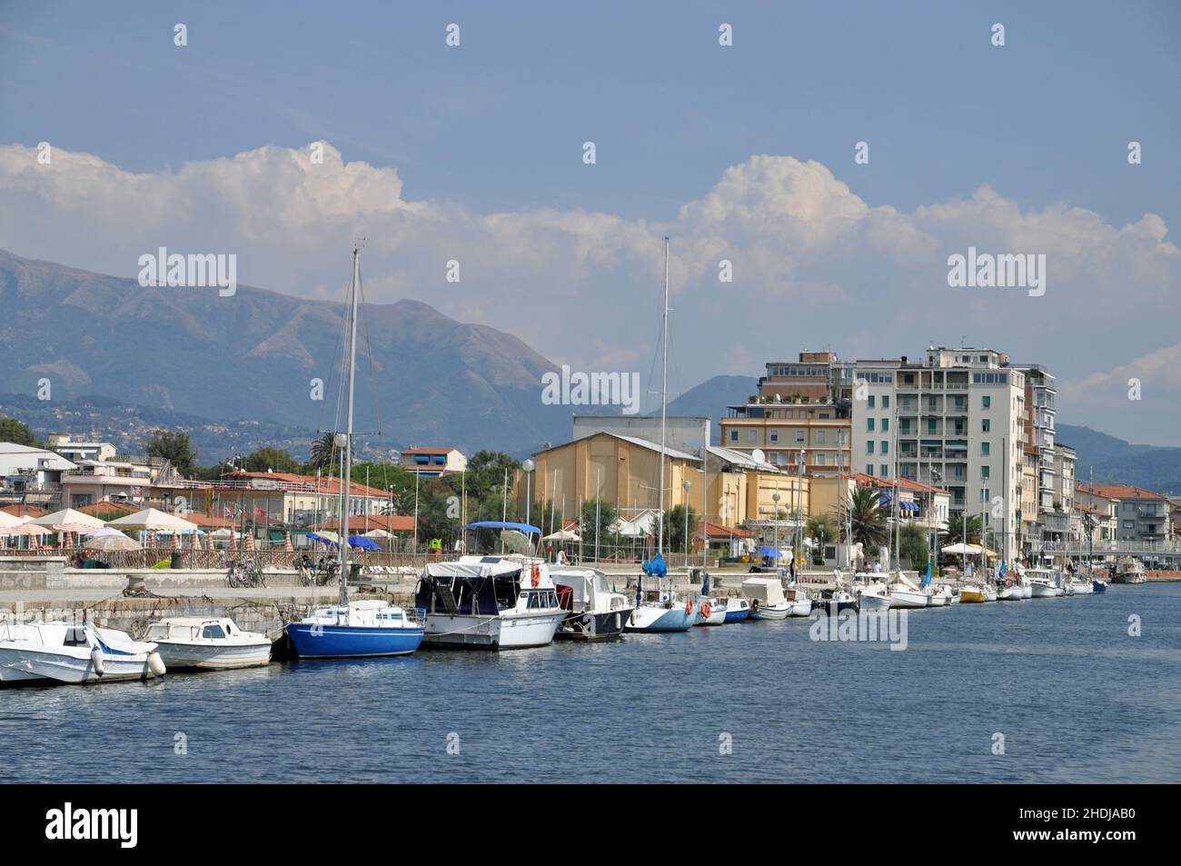 harbour, tuscany, viareggio, harbours, port, tuscanies Stock Photo