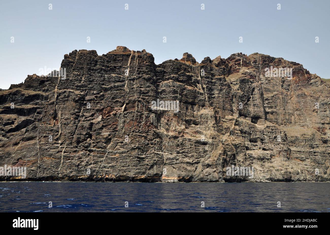 coast, cliff, los gigantes, coasts, cliffs Stock Photo