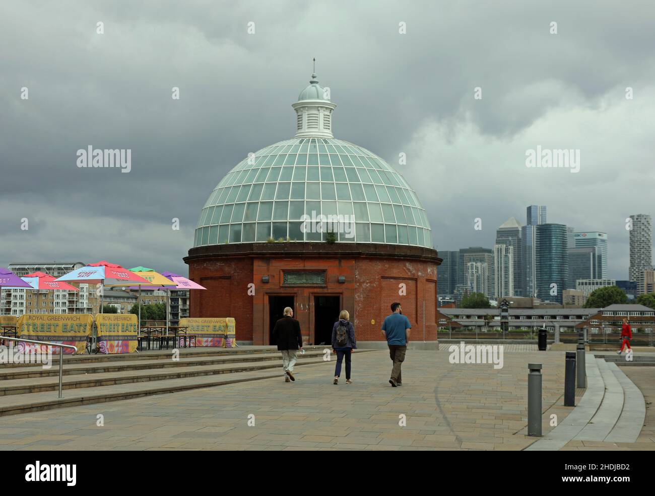 Foot tunnel under the river thames hi-res stock photography and images -  Alamy