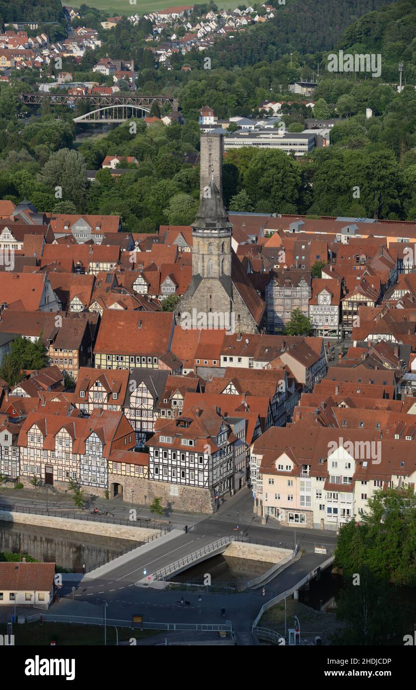 old-town-hann-m-nden-old-towns-stock-photo-alamy