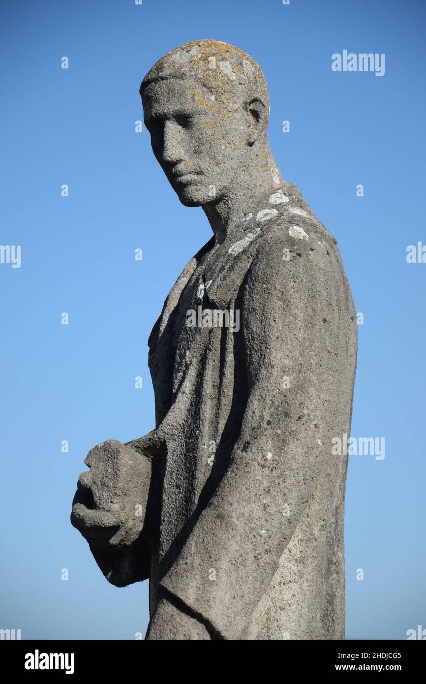 stone figure, stone figures Stock Photo