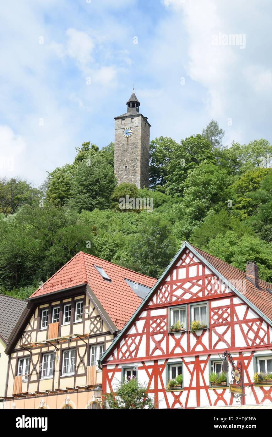castle tower, castle towers Stock Photo Alamy