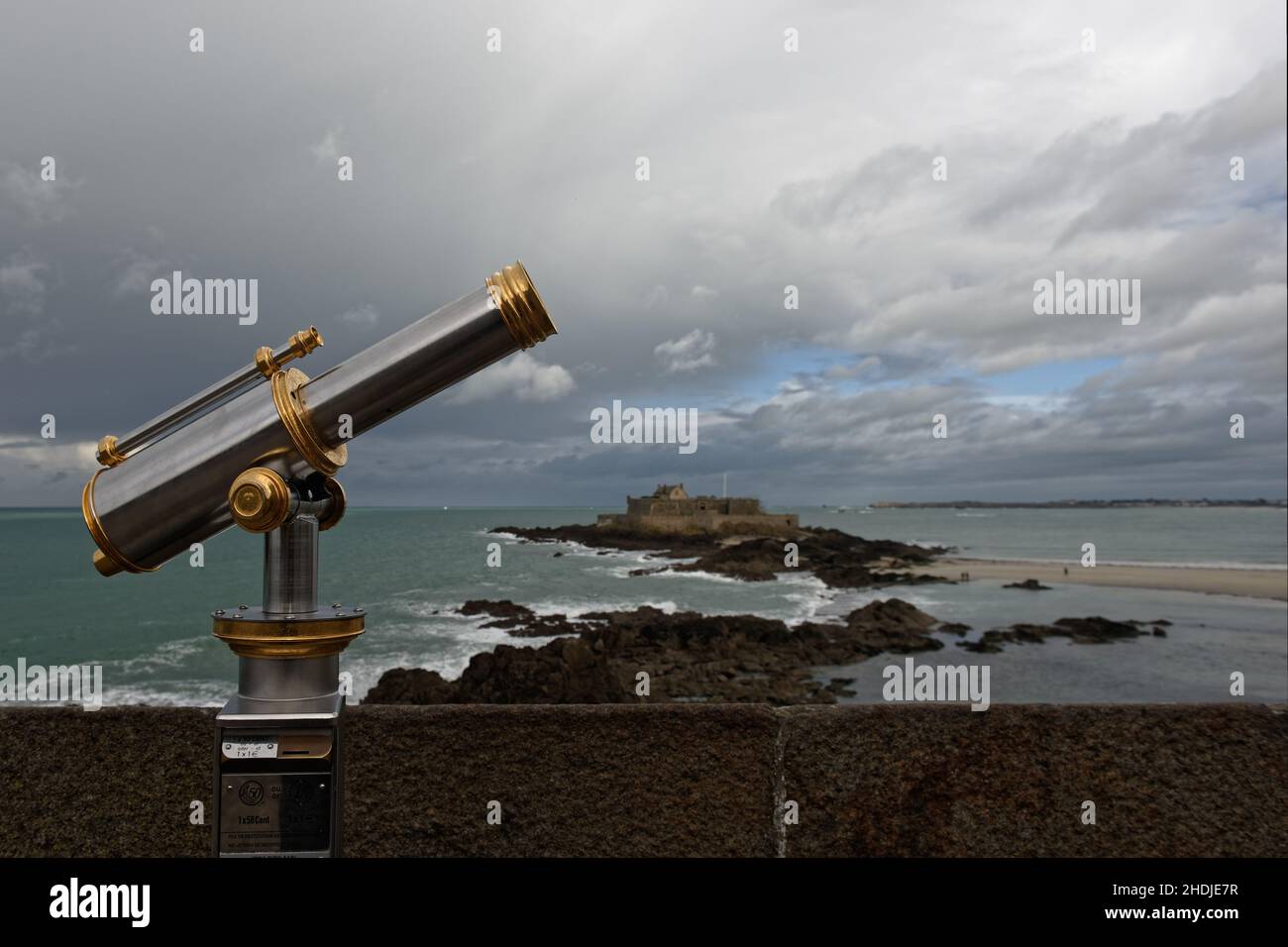 telescope, observation point, telescopes, observation points Stock Photo