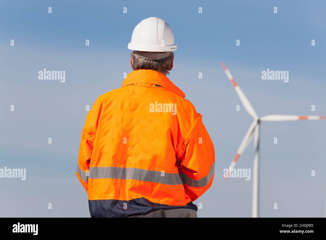 engineer, wind turbine, protective clothing, engineers, wind turbines