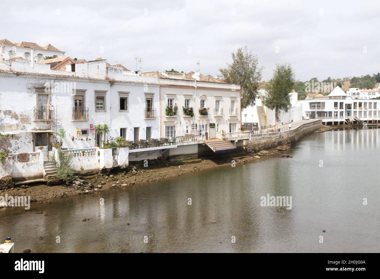 house, typical feature, tavira, houses, typical features Stock Photo