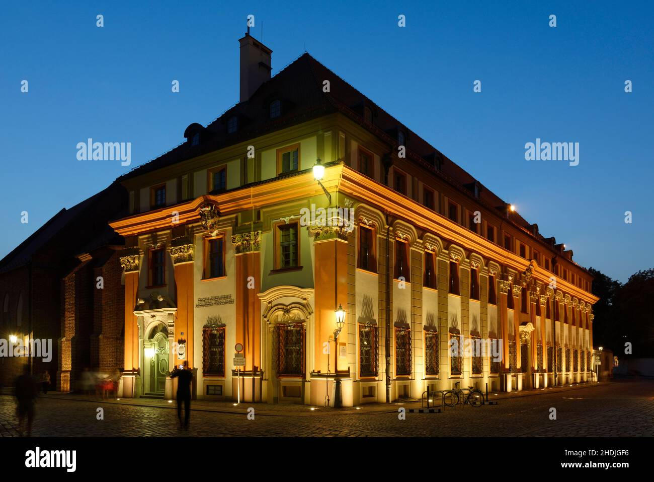 wroclaw, orphanotropheum, centrum duszpasterskie archidiecezji, wroclaws Stock Photo