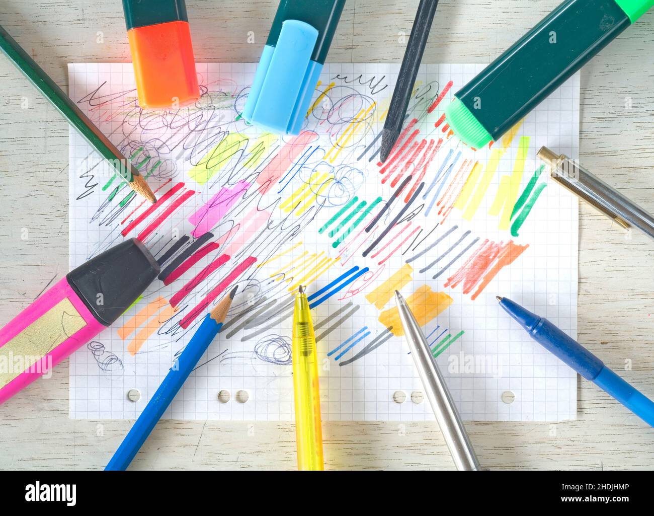 pens, doodle, pen Stock Photo