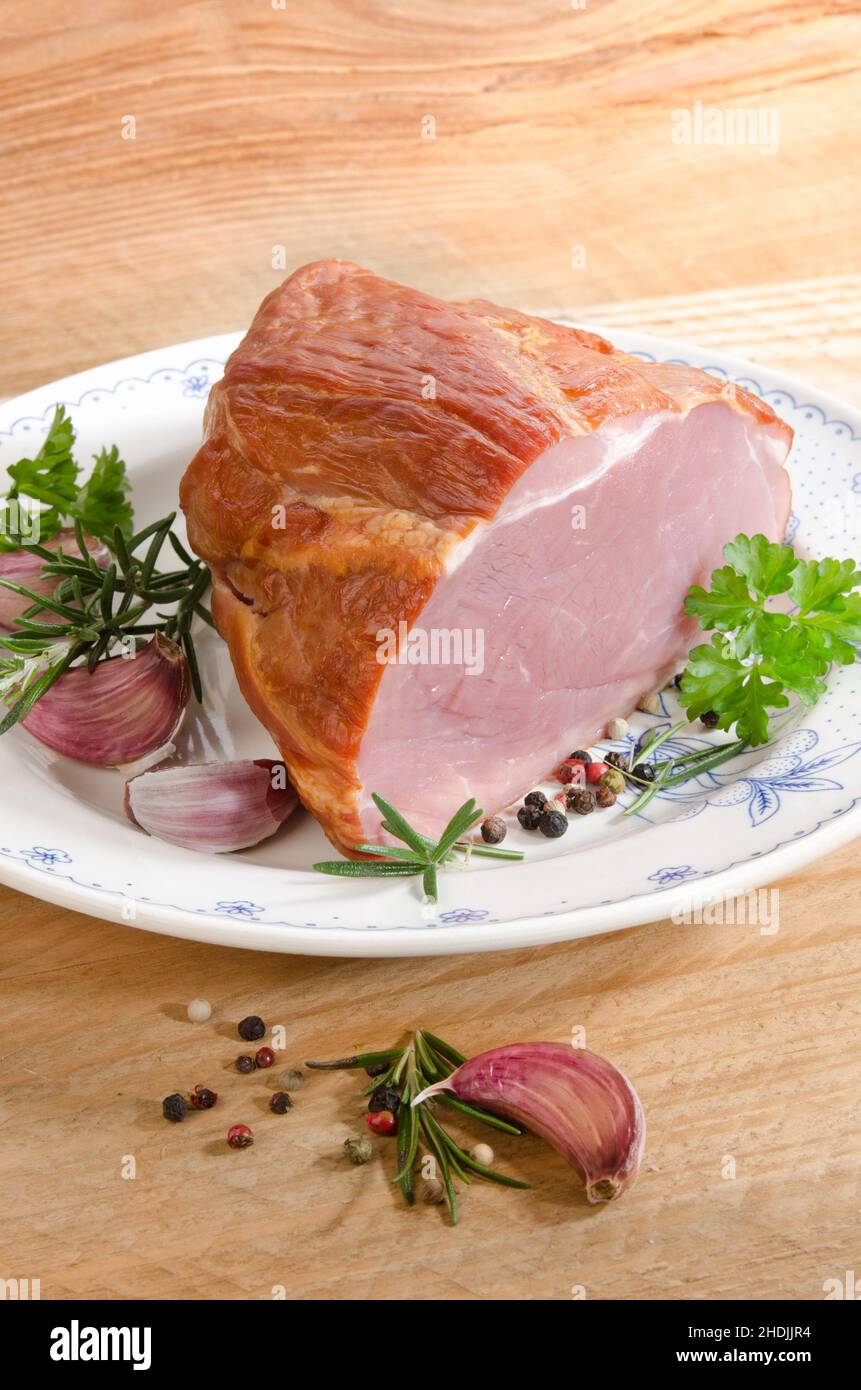 ham, pork, hams, porks Stock Photo Alamy