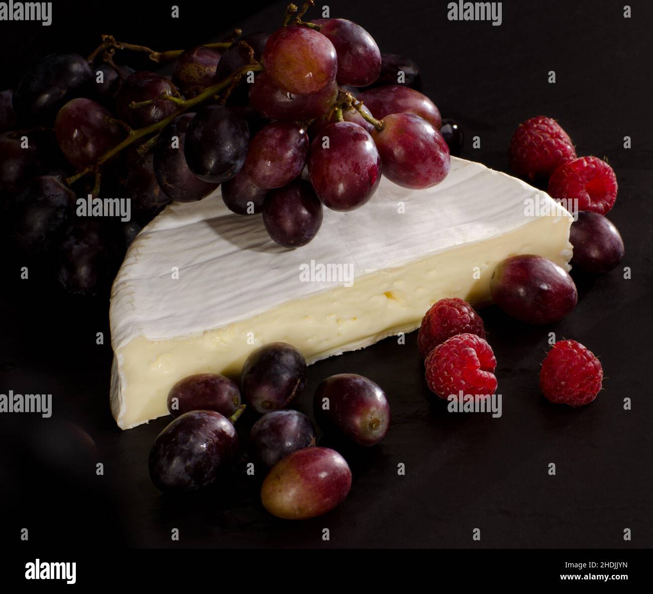 grapes, camembert, mould cheese, grape, mould cheeses Stock Photo Alamy