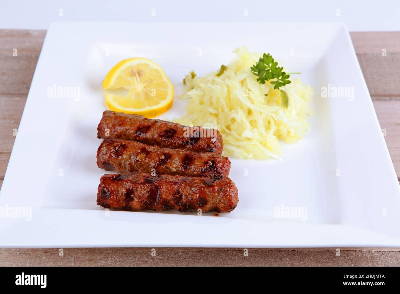 cevapcici, slawische küche Stock Photo