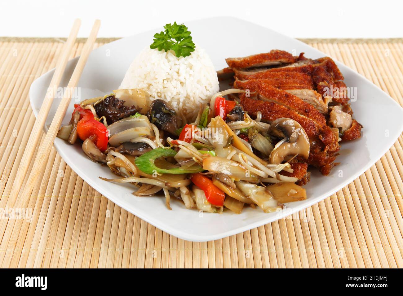 asian cuisine, duck, asian cuisines, asian food, ducks Stock Photo - Alamy
