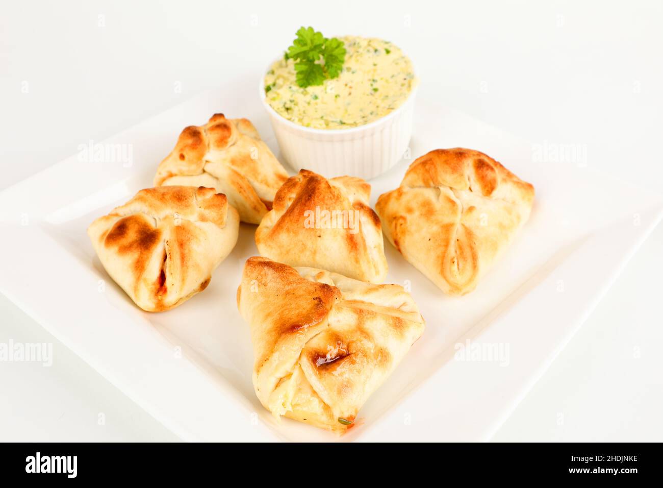 herb butter, pizza roll, herb butters, pizza rolls Stock Photo Alamy