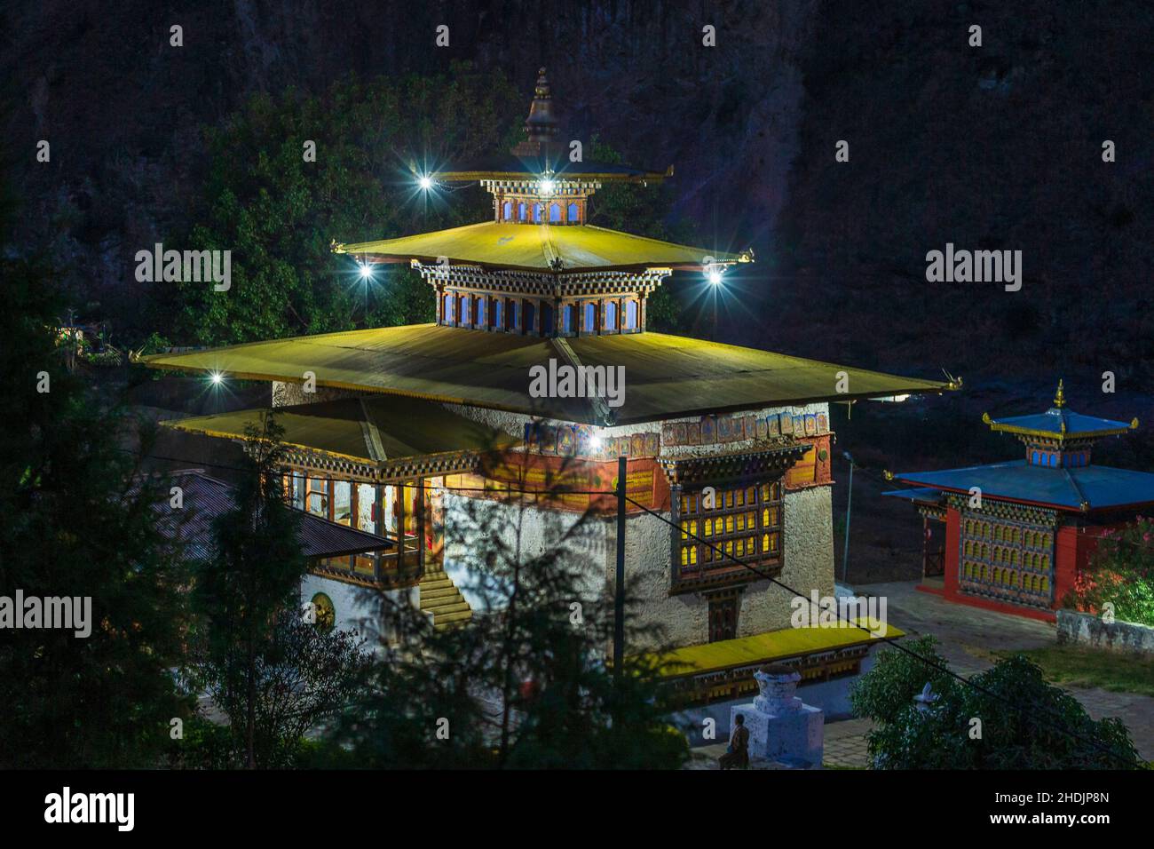 trashigang dzong Stock Photo