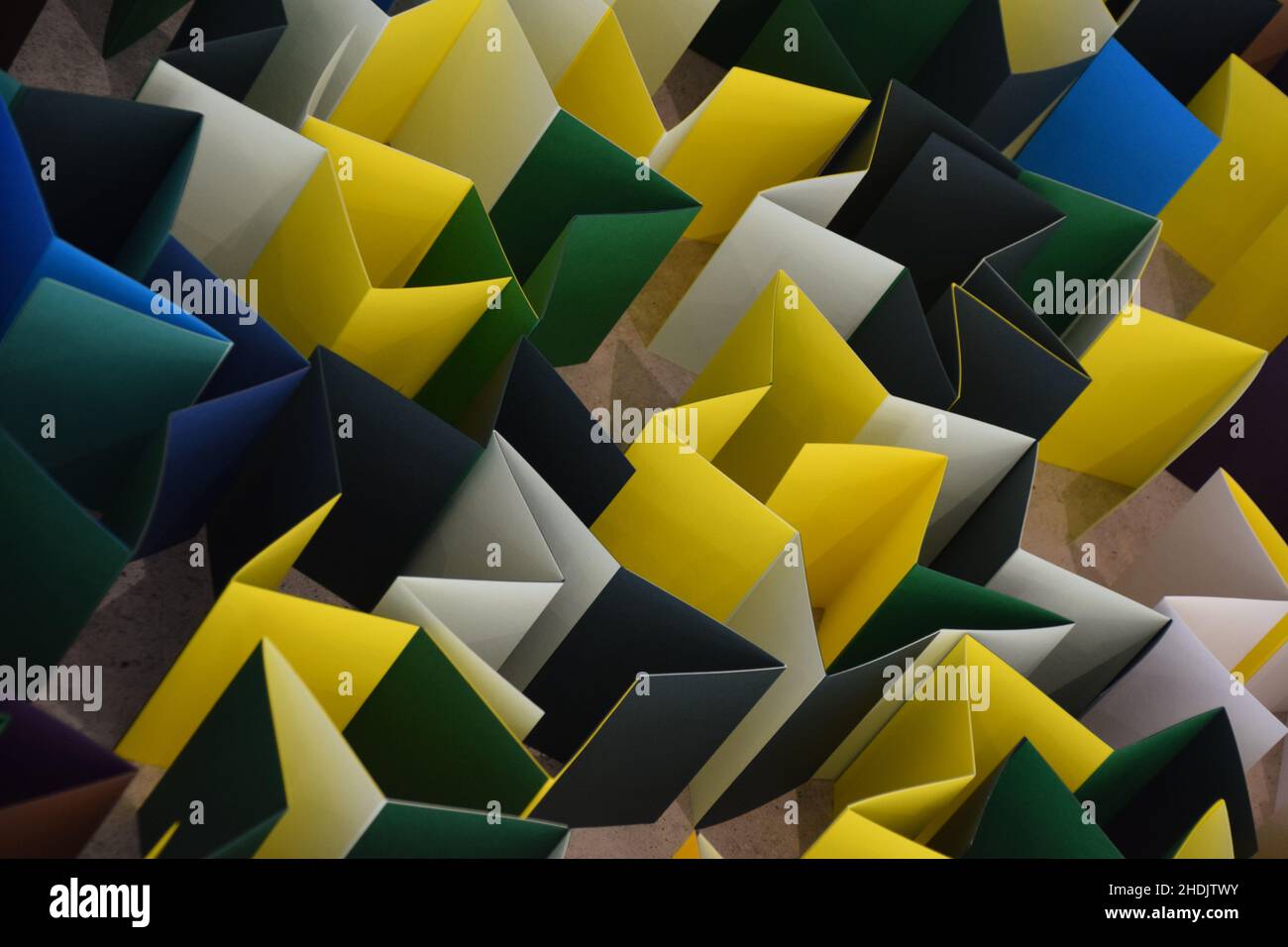 Paper City display Stock Photo - Alamy