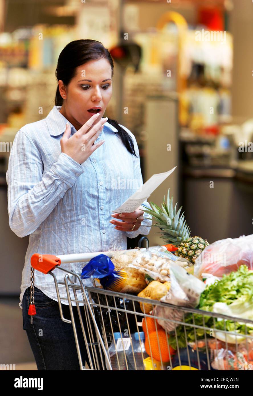 expensive, horrified, customer, shopping, expensives, horrifieds, shock