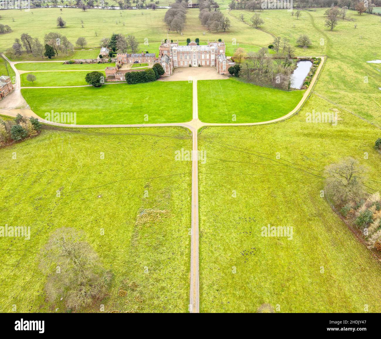 Burton Constable Hall Stock Photo Alamy