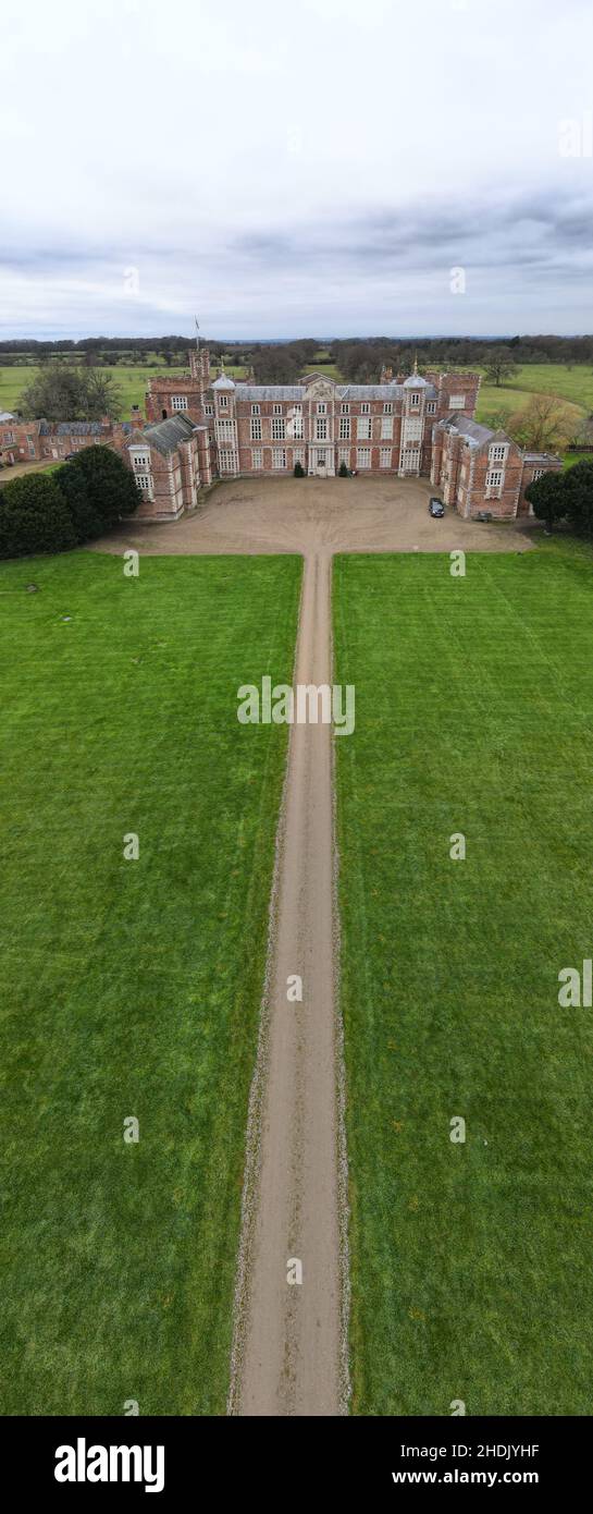Burton Constable Hall Stock Photo Alamy
