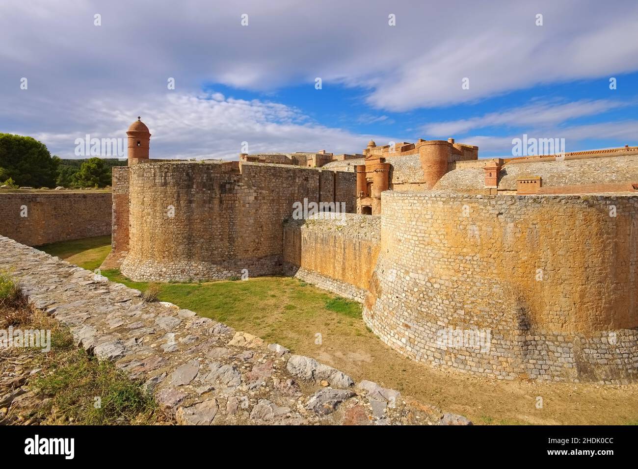 fort, Fort de Salses, forts Stock Photo