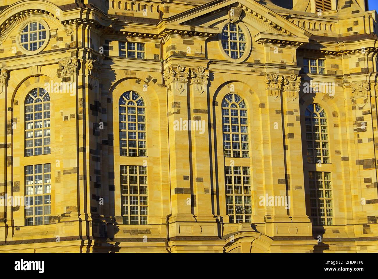 frauenkirche, baroque style, frauenkirches, baroque styles Stock Photo