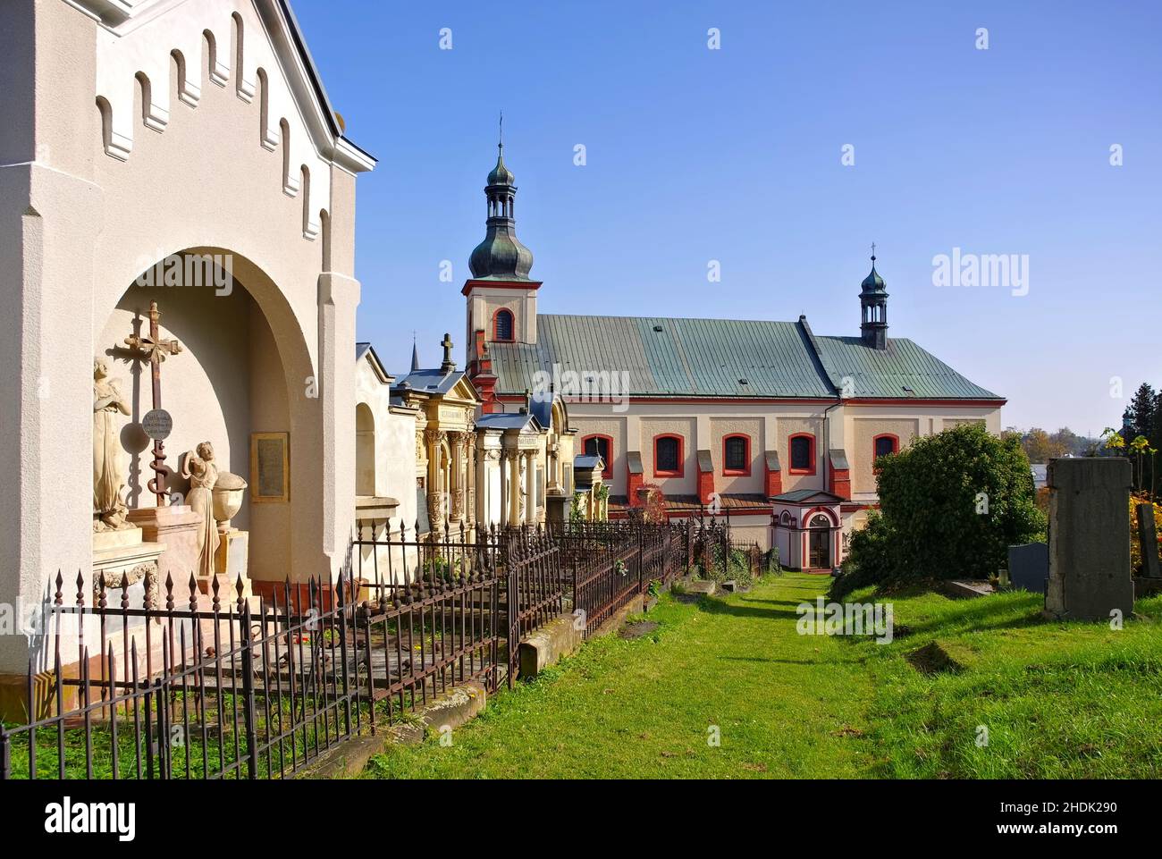 augustinian monastery, vrchlabi, augustinian monasteries Stock Photo