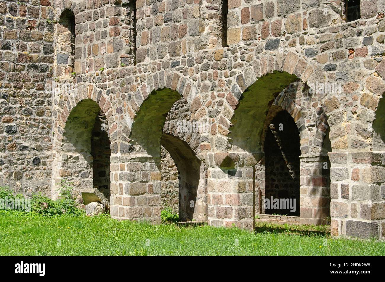 romanesque, church of our lady, loburg, romanesques, church of our ladies Stock Photo