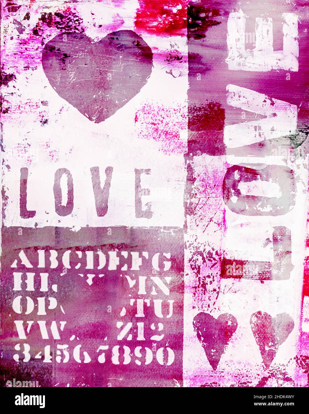 love, heart, collage, loves, hearts, collages Stock Photo - Alamy