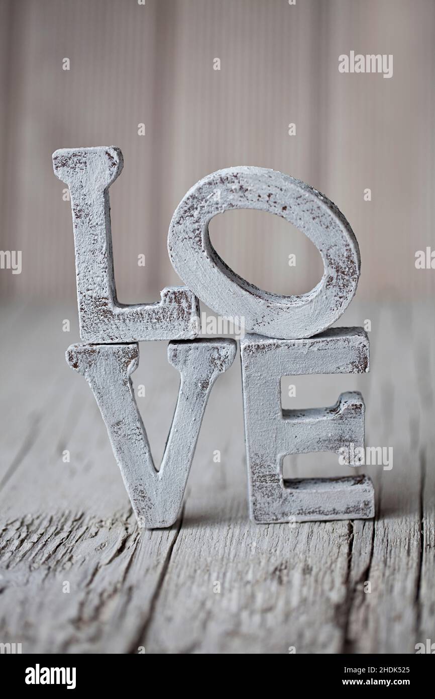 love, typography, loves, typographies Stock Photo