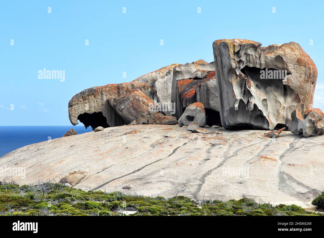 remarkable rocks, flinders chase national park Stock Photo