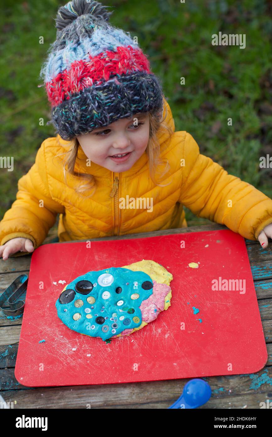 Play doh child hi-res stock photography and images - Alamy