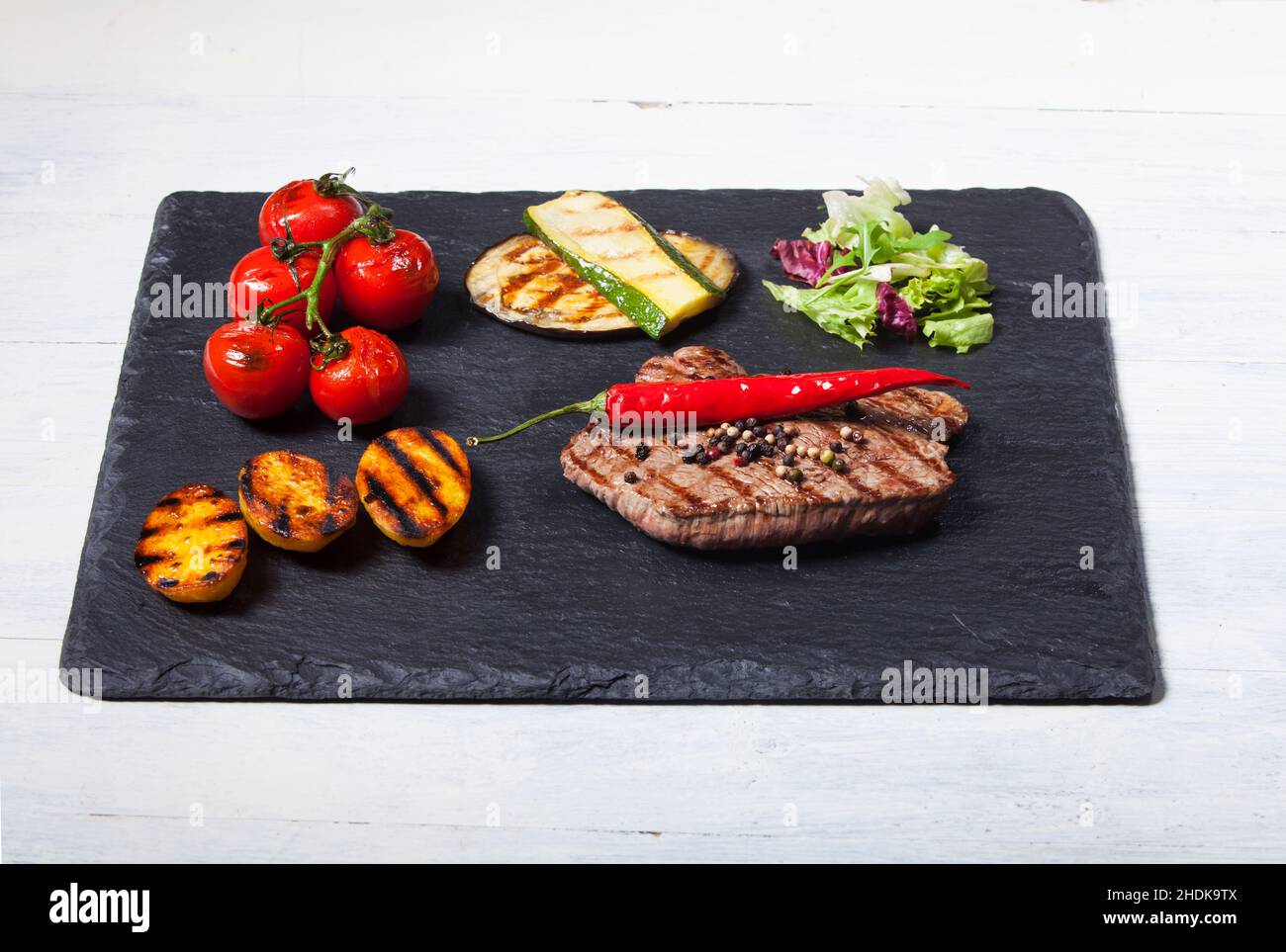 vegetable, grooved, steak, vegetables, grooveds, steaks Stock Photo