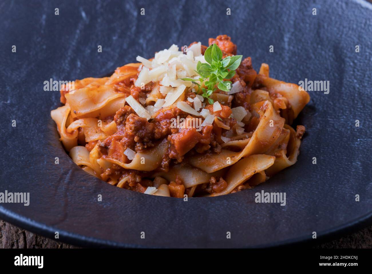 bolognese, noodles, bologneses, noodle, pasta Stock Photo Alamy
